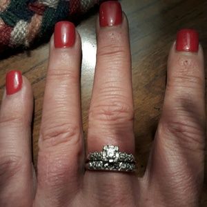 one third carrot diamond ring